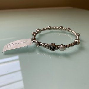 Brighton | Monte Carlo Hinged Bracelet (Silver)